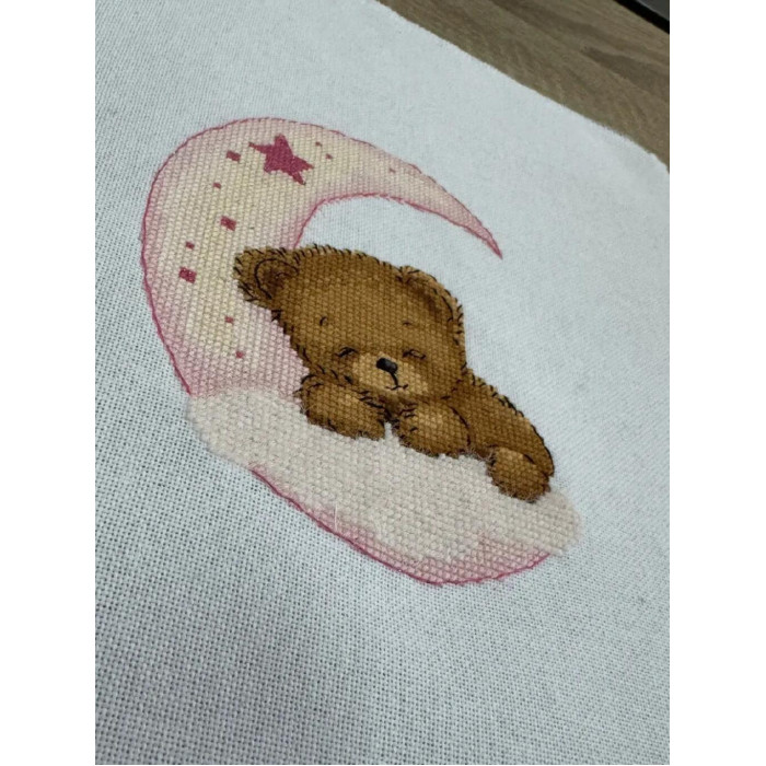 ЛВ-165 Леля Набір для вишивки рахунковим хрестиком - Пухнасті сни, 30x25 см, Murano 32 ct