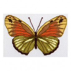 М-0216-S Метелик. ВДВ. Набір для вишивання нитками 100% індійський шовк (ВДВ-216-S)