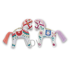 М-0355 VDV Набір для вишивки гладдю - Іграшки Коники 11x15 см Беккі, 2 шт