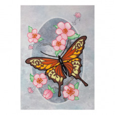 М-0823 Бабочка Монарх. ВДВ. Набор для вышивания нитками