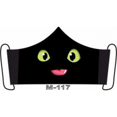 М-117S Баф-маска (розмір S). Rainbow beads
