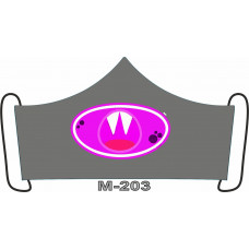 М-203S Баф-маска (розмір S). Rainbow beads