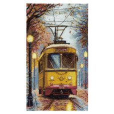 М-585 Чарівна Мить Набір для вишивки рахунковим хрестиком - Додому! 17,5x31,5 см, Aida 16