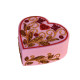 М004 Butterfly Набір для вишивки бісером - Скринька Серце 13x12x6 см, пластик (рожева)