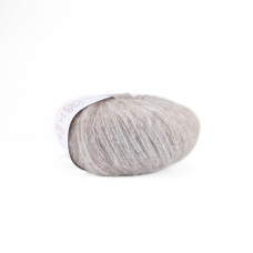 M1 Пряжа Laines du Nord Cashsilk Light, 25г - 145м, світло-бежевий, 68% вовна, 22% шовк, 10% кашемір