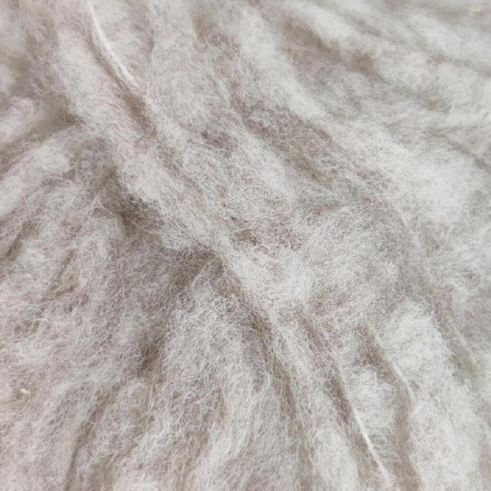 M1 Пряжа Laines du Nord Piuma Cashmere, 25г - 75м, світло-бежевий, 75% вовна, 16% кашемір, 9% нейлон