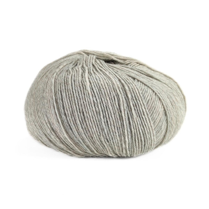 M1 Шкарпеткова Пряжа Laines du Nord Unisock 6 PLY, 100г - 400м, світло-бежевий, 75% вовна, 25% нейлон