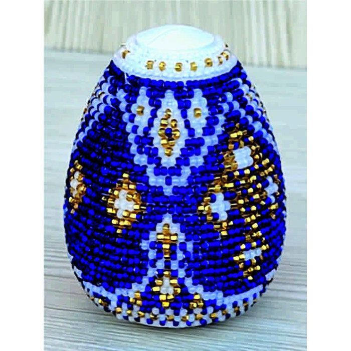 М106 Butterfly Набір для вишивки бісером на пластику - Іграшка Писанка 7х5,5х5,5 см