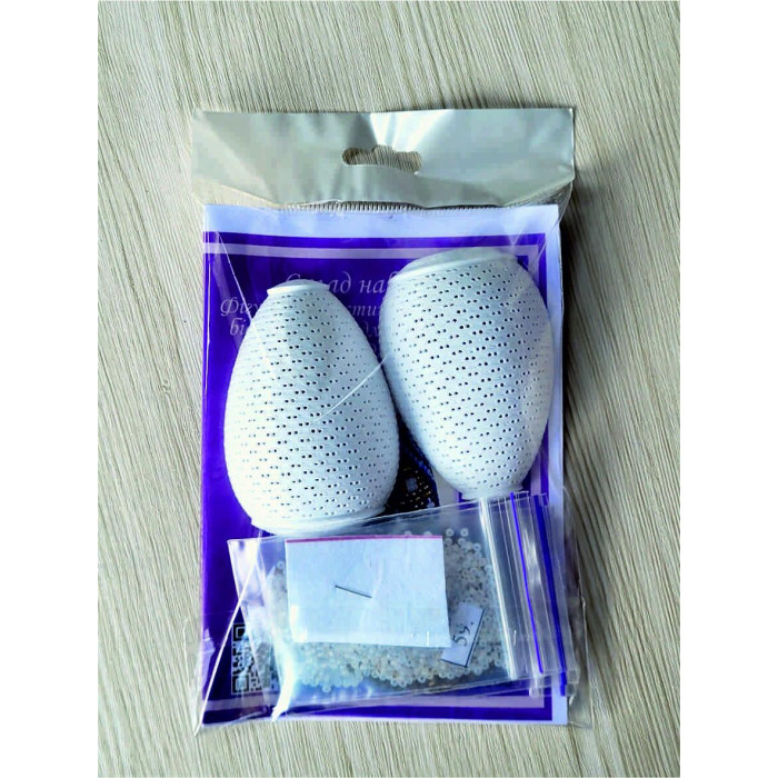 М106 Butterfly Набір для вишивки бісером на пластику - Іграшка Писанка 7х5,5х5,5 см