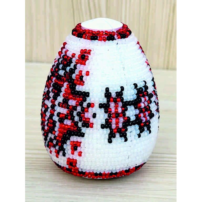 М109 Butterfly Набір для вишивки бісером на пластику - Іграшка Писанка здоров'я та довголіття 7х5,5х5,5 см