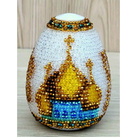 М110 Butterfly Набір для вишивки бісером на пластику - Іграшка Писанка Храм 7х5,5х5,5 см