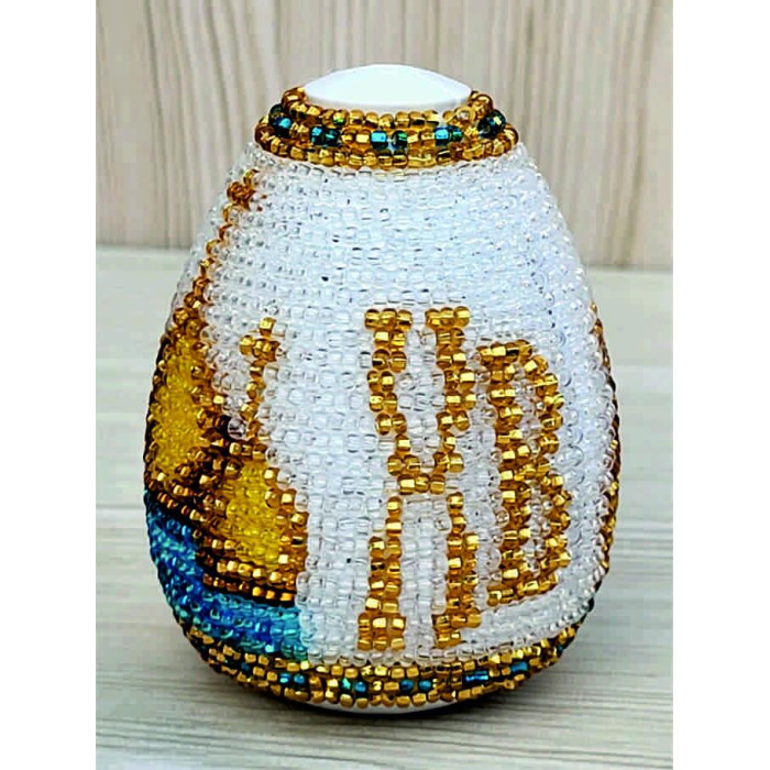 М110 Butterfly Набір для вишивки бісером на пластику - Іграшка Писанка Храм 7х5,5х5,5 см