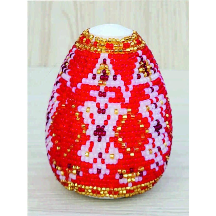 М111 Butterfly Набір для вишивки бісером на пластику - Іграшка Писанка 7х5,5х5,5 см