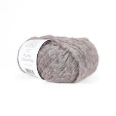 M2 Пряжа Laines du Nord Piuma Cashmere, 25г - 75м, бежевий, 75% вовна, 16% кашемір, 9% нейлон