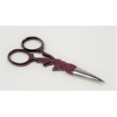 M251R Tamsco Ножиці для вишивки зі шкіряним футляром - 9,5 см