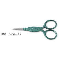 M252 Tamsco Ножиці для вишивки зі шкіряним футляром - 9 см