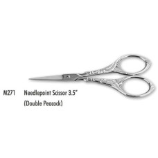 M271 Tamsco Ножиці для вишивки зі шкіряним футляром - 10 см