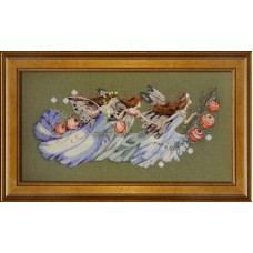 MD103 Mirabilia Designs Схема для вишивки рахунковим хрестиком - Феї Шекспіра Shakespeare's Fairies 50x22 см, папір