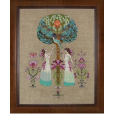 MD109 Mirabilia Designs Схема для вишивки рахунковим хрестиком - Дерево Надії Tree of Hope 29x39 см, папір