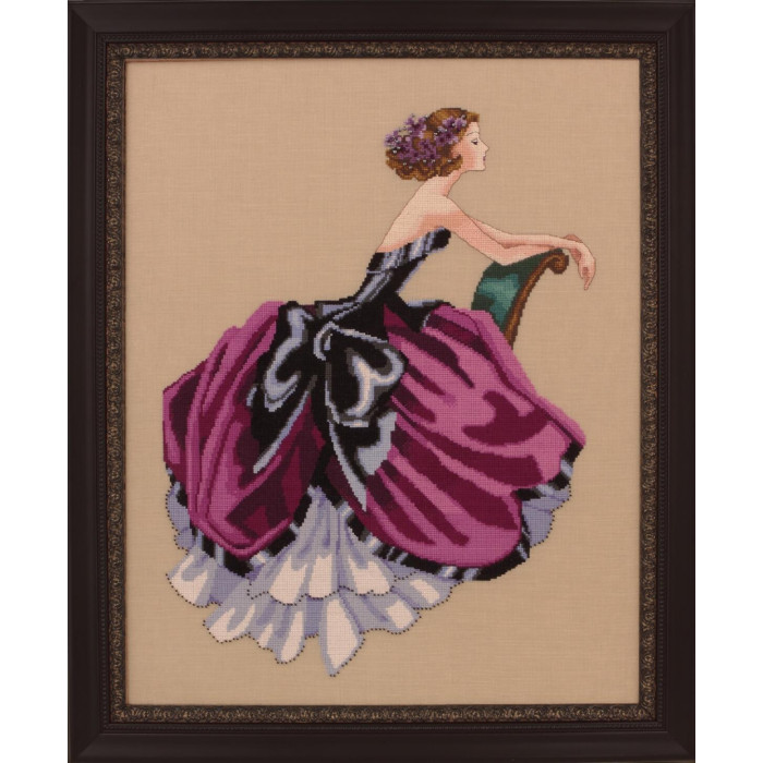 MD116 Mirabilia Designs Схема для вишивки рахунковим хрестиком - Елізабет Elizabeth 34x44 см, папір