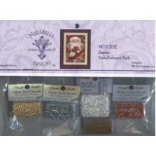 MD120E Набір матеріалів (Embellishment Pack) до схеми Santa Санта Mirabilia Designs