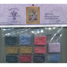 MD123E Набір матеріалів (Embellishment Pack) до схеми Sleeping Princess Спляча Принцеса Mirabilia Designs