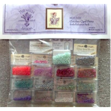 MD132E Набір матеріалів (Embellishment Pack) до схеми October Opal Fairy Жовтнева фея опала Mirabilia Designs