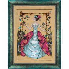 MD133 Mirabilia Designs Схема для вишивки рахунковим хрестиком - Королева Маріпоса Queen Mariposa 28,5x41 см, папір