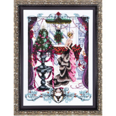 MD136 Mirabilia Designs Схема для вишивки рахунковим хрестиком - Різдво в Лондоні Christmas in London 27,5x37,5 см, папір