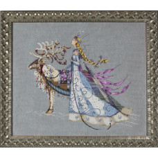 MD143 Mirabilia Designs Схема для вишивки рахунковим хрестиком - Снігова Королева The Snow Queen 47x38,5 см, папір