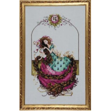 MD145 Mirabilia Designs Схема для вишивки рахунковим хрестиком - Рапунцель Rapunzel 23x42 см, папір