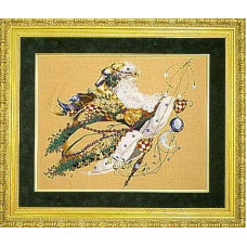 MD15 Mirabilia Designs Схема для вишивки рахунковим хрестиком - Магія Санти Santa’s Magic 44x37,5 см, папір