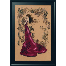 MD152 Mirabilia Designs Схема для вишивки рахунковим хрестиком - Містична Леді Lady of Mystery 33x50,5 см, папір