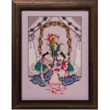 MD157 Mirabilia Designs Схема для вишивки рахунковим хрестиком - Аліса Alice 22x33 см, папір