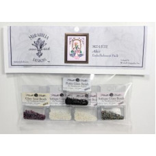 MD157E Набір матеріалів (Embellishment Pack) до схеми Alice Аліса Mirabilia Designs
