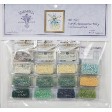 MD159E Набір матеріалів (Embellishment Pack) до схеми March Aquamarine Fairy Мартовская аквамаринова фея Mirabilia Designs