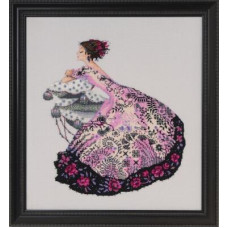 MD161 Mirabilia Designs Схема для вишивки рахунковим хрестиком - Зельда Zelda 32x36 см, папір