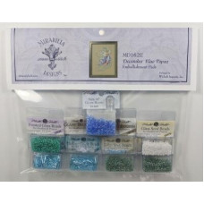 MD162E Набір матеріалів (Embellishment Pack) до схеми December Blue Topaz Голубий топаз грудня Mirabilia Designs