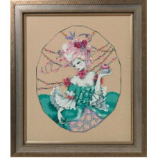 MD166 Mirabilia Designs Схема для вишивки рахунковим хрестиком - Дружина пекаря The Baker's Wife 24x32 см, папір