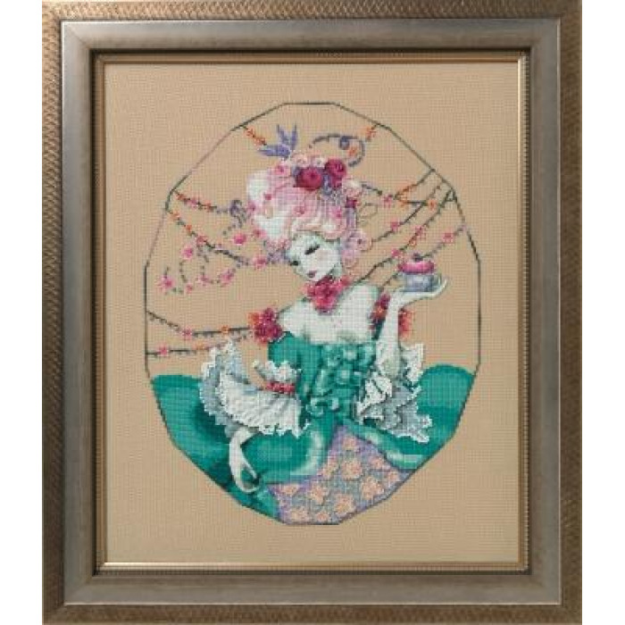 MD166 Mirabilia Designs Схема для вишивки рахунковим хрестиком - Дружина пекаря The Baker's Wife 24x32 см, папір