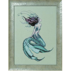 MD167 Mirabilia Designs Схема для вишивки рахунковим хрестиком - Ліліт з Лабрадора Lilith of Labrador 26x37 см, папір