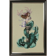 MD173 Mirabilia Designs Схема для вишивки рахунковим хрестиком - Парфюм русалки Mermaid Perfume 25,5x47 см, папір