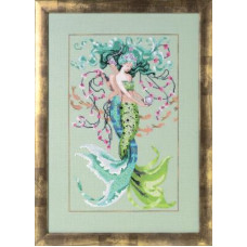 MD176 Mirabilia Designs Схема для вишивки рахунковим хрестиком - Виті русалки Twisted Mermaids 25x41 см, папір