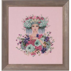 MD177 Mirabilia Designs Схема для вишивки рахунковим хрестиком - Ботанічний сад Botanical Garden 22x25 см, папір