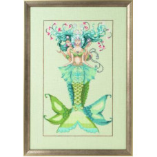 MD178 Mirabilia Designs Схема для вишивки рахунковим хрестиком - Три русалки The Three Mermaids 25x41 см, папір