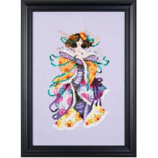 MD180 Mirabilia Designs Схема для вишивки рахунковим хрестиком - Розквіт Blossom 22x36,5 см, папір