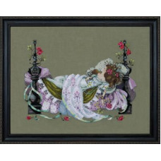 MD181 Mirabilia Designs Схема для вишивки рахунковим хрестиком - Розамунда Rosamund 45,5x33 см, папір