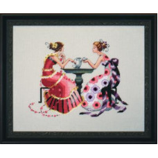 MD182 Mirabilia Designs Схема для вишивки рахунковим хрестиком - Чай Tea 35x27 см, папір