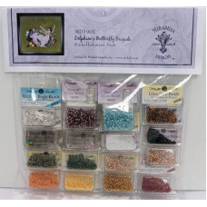 MD190E Набір матеріалів (Embellishment Pack) до схеми Delphine's Butterfly Brigade Дельфінові метелики Mirabilia Designs
