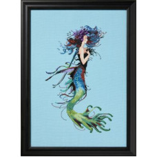 MD193 Mirabilia Designs Схема для вишивки рахунковим хрестиком - Дружина морського торговця The Sea Merchant's Wife 26x40 см, папір